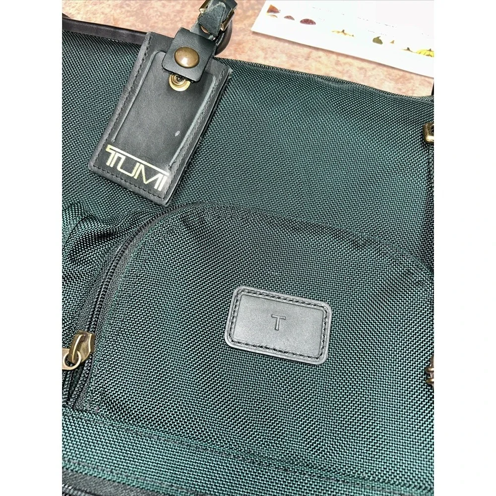 TUMI Alpha Bi-Fold Carry-on Garment Bag Ballistic Nylon Multi-pocket 2998131